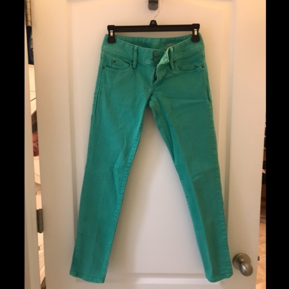 Lilly Pulitzer Worth Skinny Mini Jeans - Green - Picture 2 of 3